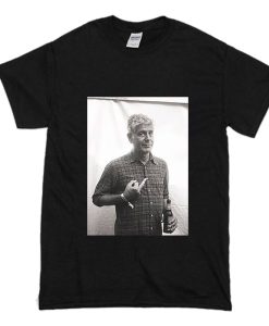 Anthony Bourdain Middle Finger T-Shirt (Oztmu)