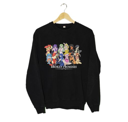 Broken Promises Anime Whole Gang Sweatshirt (Oztmu)