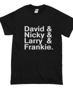 Disco DJ Legends David Mancuso Nicky Siano Larry Levan Frankie Knuckles T-Shirt (Oztmu)