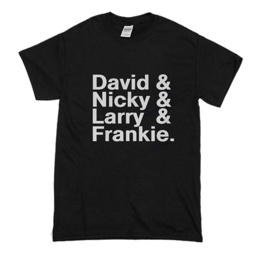 Disco DJ Legends David Mancuso Nicky Siano Larry Levan Frankie Knuckles T-Shirt (Oztmu)