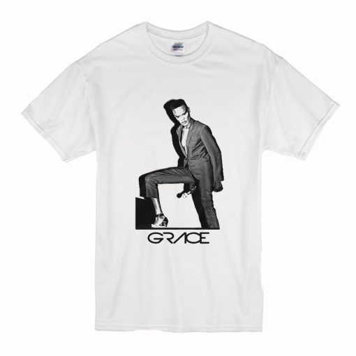 Grace Jones Mic T-Shirt (Oztmu)