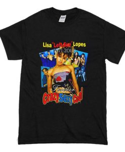 Lisa Left Eye Lopes Forever Crazy Sexy Cool TLC T Shirt (Oztmu)