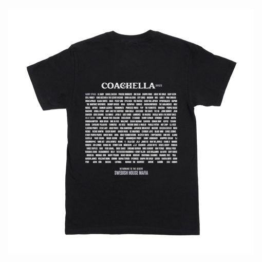Coachella 2022 T Shirt (Oztmu) Back
