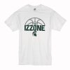 The Izzone Michigan State Basketball T-Shirt White (Oztmu)