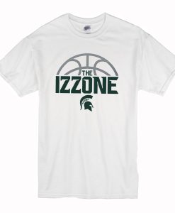 The Izzone Michigan State Basketball T-Shirt White (Oztmu)