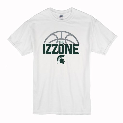 The Izzone Michigan State Basketball T-Shirt White (Oztmu)