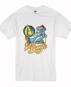 70s Let’s Boogie Iron On Roach Pimp T-Shirt (Oztmu)