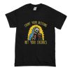 Count Blessings Not Calories T-Shirt Black (Oztmu)