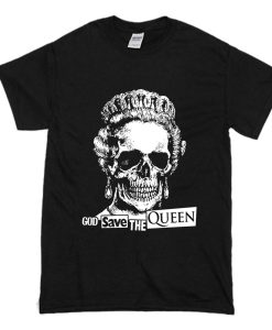 God Save The Queen – Sex Pistols Skull T Shirt (Oztmu)