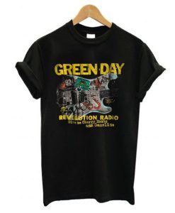 Green Day Revolution Radio Band T Shirt (Oztmu)