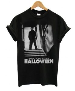 Halloween Michael Myers Stairs T Shirt (Oztmu)