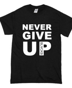 Never Give Up – Mo Salah T Shirt (Oztmu)