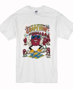 80s California Raisins Heard It Through The Grapevine T Shirt (Oztmu)