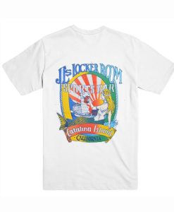 80s JL’s Locker Room Catalina Island Sunset Mermaid T-Shirt (Oztmu)