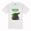 Baby Yoda Mandalorian Meme T Shirt (Oztmu)