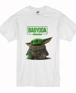 Baby Yoda Mandalorian Meme T Shirt (Oztmu)