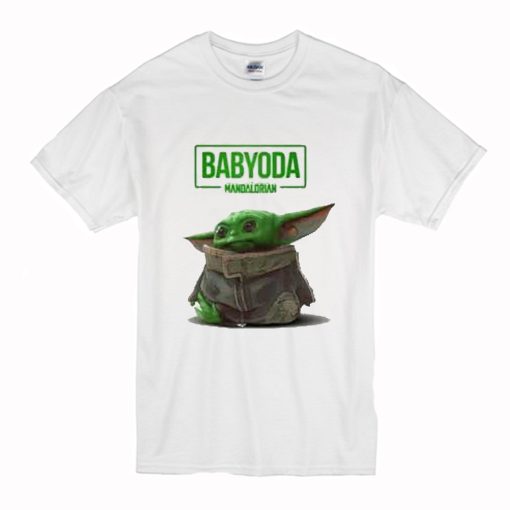 Baby Yoda Mandalorian Meme T Shirt (Oztmu)