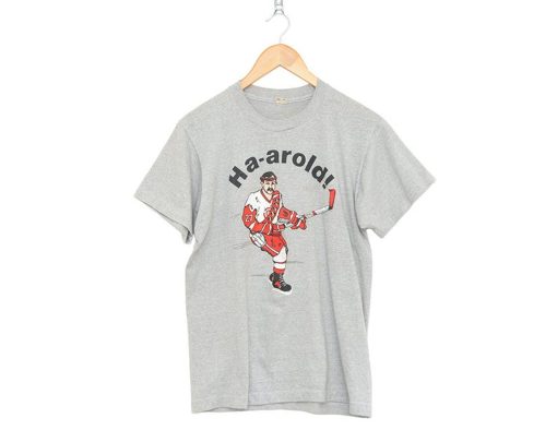 Ha-Arold! Detroit Red Wings Harold Snepsts T-Shirt (Oztmu)