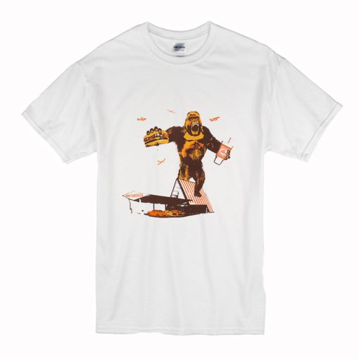 Kingkong Hunger Attack Whataburger T-Shirt (Oztmu)