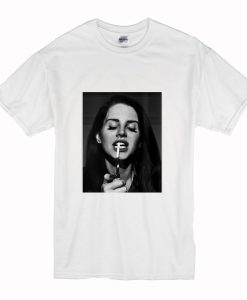 Lana Del Rey Smoke T Shirt (Oztmu)