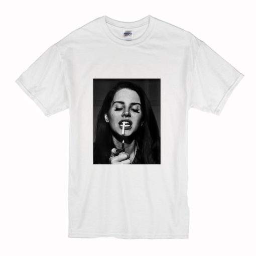 Lana Del Rey Smoke T Shirt (Oztmu)