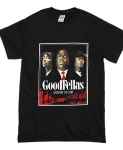 3Forty Inc. Mens Tupac Biggie Eazy-E Goodfellas T Shirt (Oztmu)