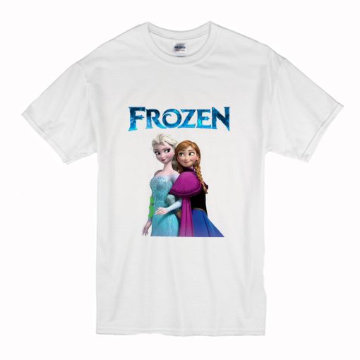 Anna and Elsa Frozen T Shirt (Oztmu)