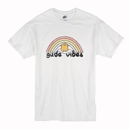 Gude Vibes Rainbow T Shirt (Oztmu)