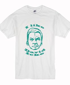 I Like David Icke T Shirt (Oztmu)