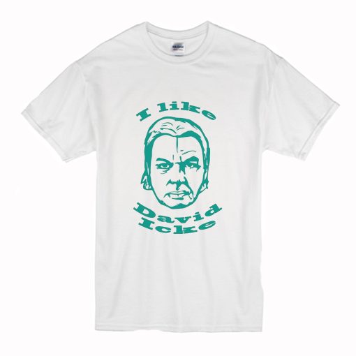 I Like David Icke T Shirt (Oztmu)