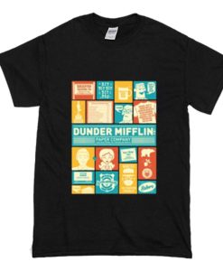 The Office Dunder Mifflin T Shirt (Oztmu)