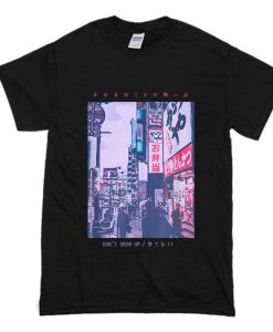 90s Lofi Tokyo Japanese T Shirt (Oztmu)