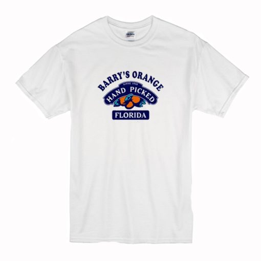 Barry’s Orange Hand Picked Florida T Shirt (Oztmu)