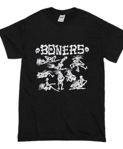 Boners Skeleton Sex T Shirt (Oztmu)