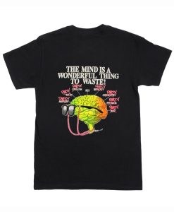 Brainwaves Sportswear Back T Shirt (Oztmu)