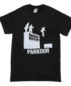 Dunder Mifflin Parkour T Shirt (Oztmu)