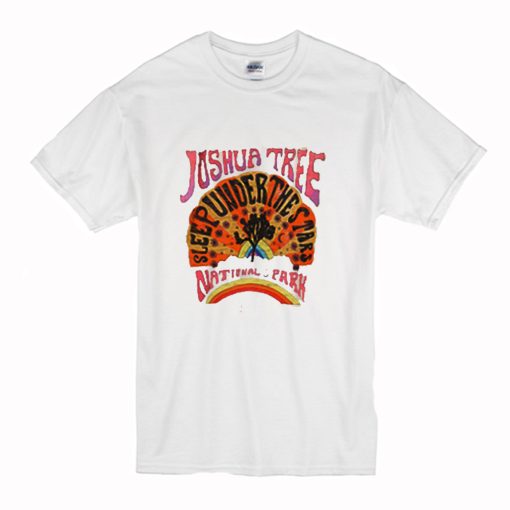 Joshua Tree National Park T Shirt White (Oztmu)