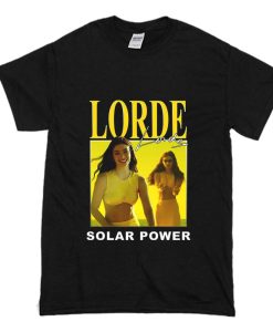 Lorde Melodrama Solar Power T Shirt (Oztmu)