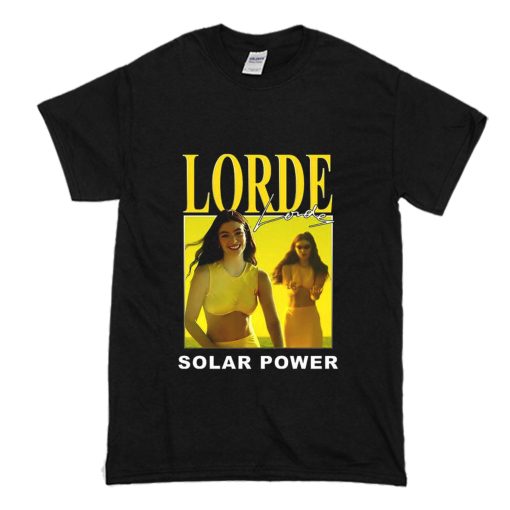 Lorde Melodrama Solar Power T Shirt (Oztmu)