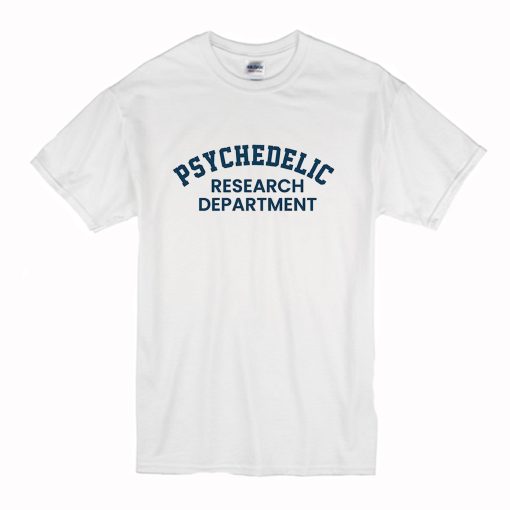 Psychedelic Research Department T Shirt (Oztmu)