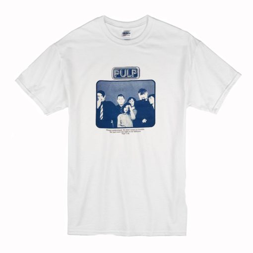 Pulp Band T Shirt (Oztmu) White