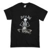 Skeleton Get A Job T Shirt (Oztmu)