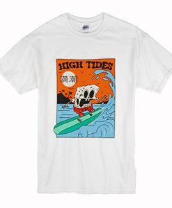 Spongebob Squarepants High Tides T Shirt (Oztmu)