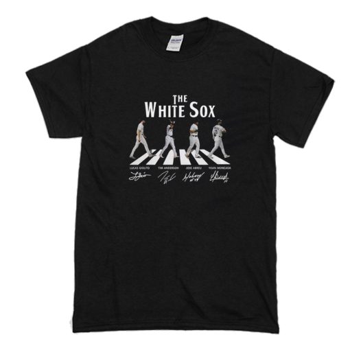 The White Sox Abbey Road The Cube Signature T Shirt (Oztmu)