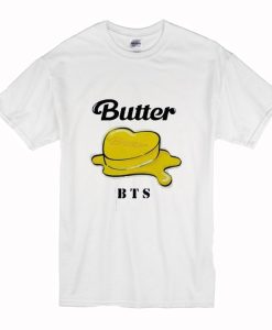 BTS Butter Logo Melted T Shirt (Oztmu)