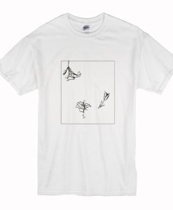 Flower Line T Shirt (Oztmu)