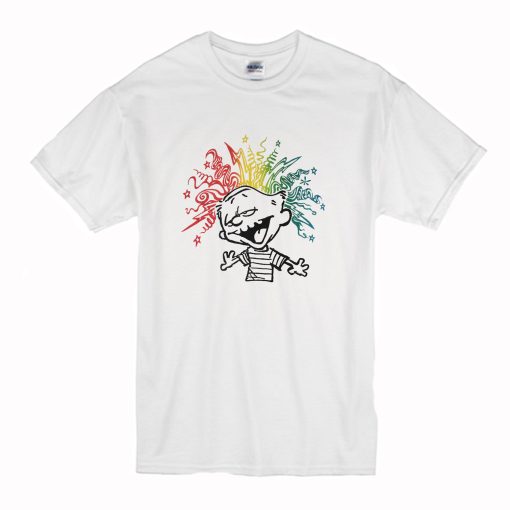 Grateful Dead Calvin Hobbes T Shirt (Oztmu)