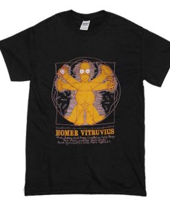 Homer Vitruvius T Shirt (Oztmu)