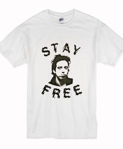 Mick Jones Stay Free T Shirt (Oztmu)