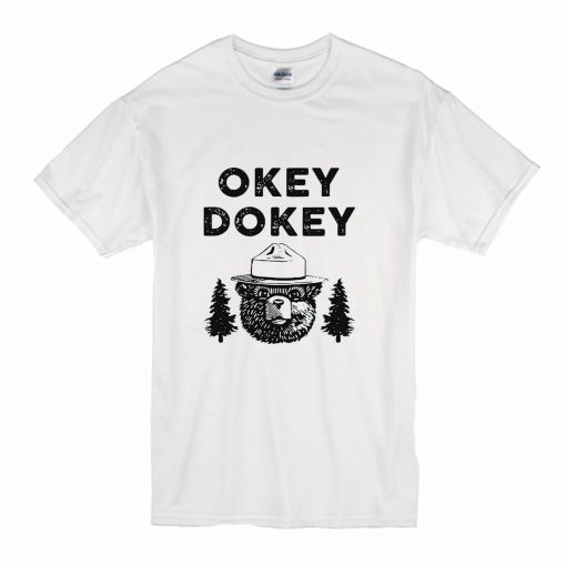 Okey Dokey Smokey Bear T Shirt (Oztmu)